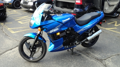 2009 kawasaki 500r clearance