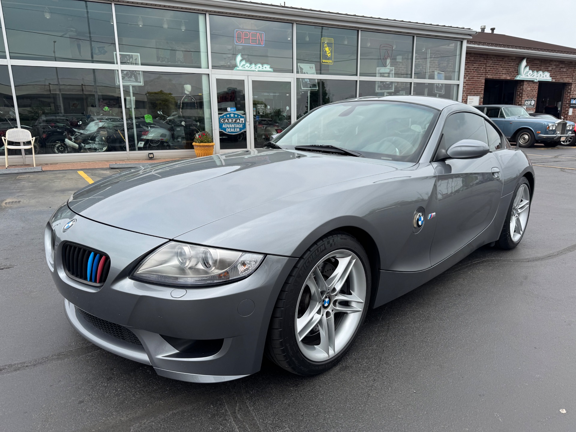 Space Gray Metallic 2008 BMW Z4 M Coupe 6-Speed Manual