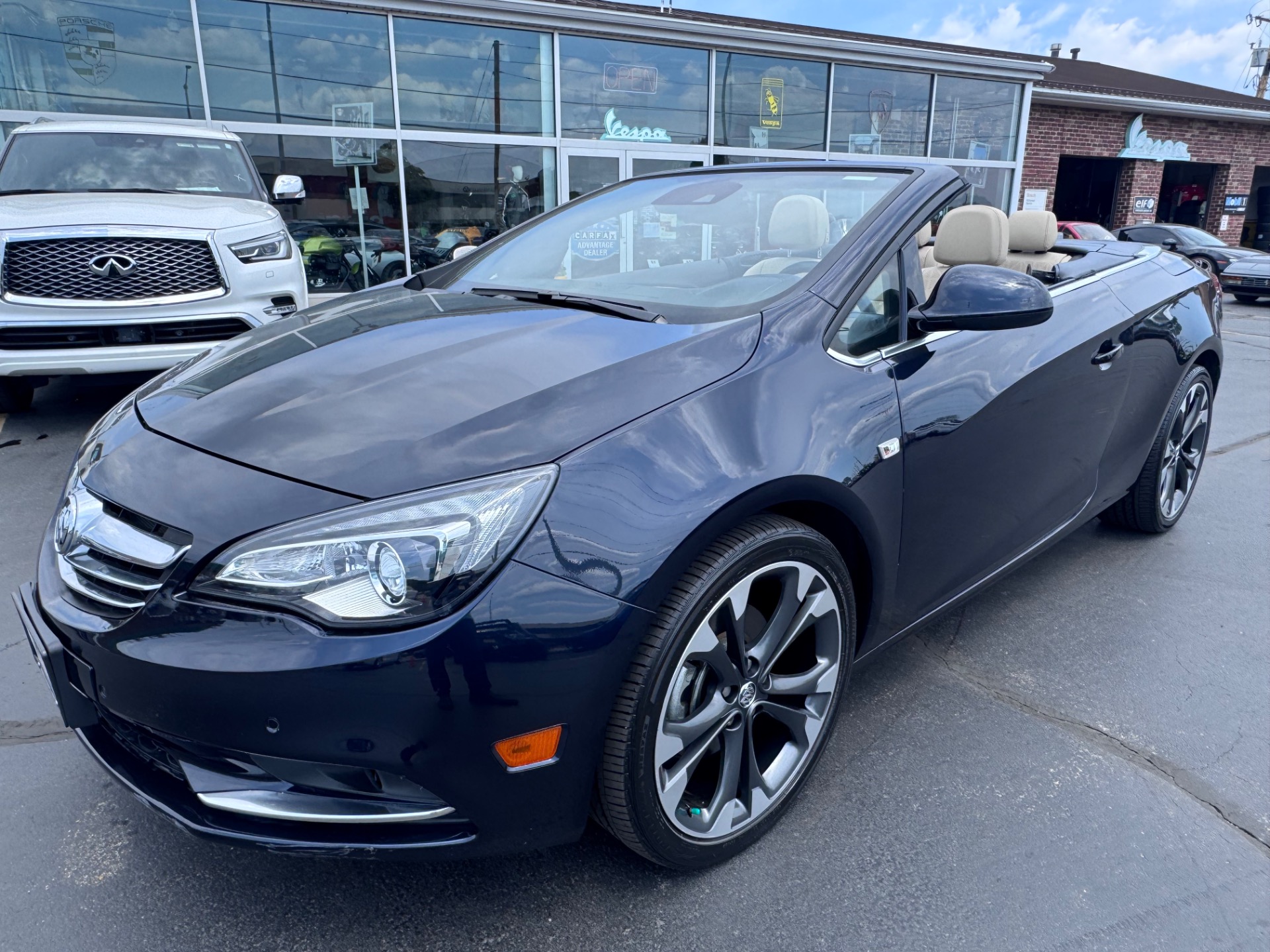 Dark Moon Blue Metallic 2019 Buick Cascada Convertible Front-Wheel Drive 6-Speed Automatic Overdrive
