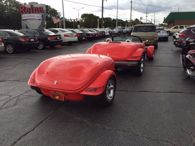 Used-1999-Plymouth-Prowler-RARE-Matching-Color-Coded-Trailer-Included