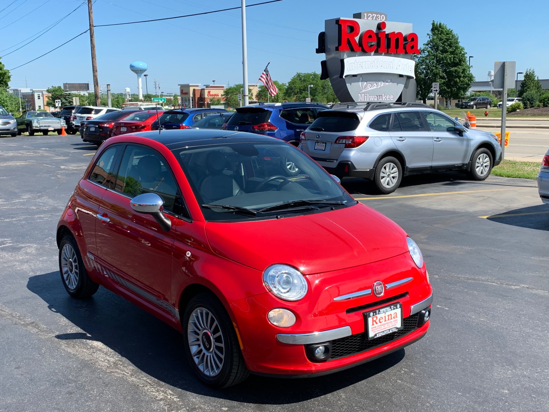 2015 FIAT 500 Lounge Stock 3167 for sale near Brookfield