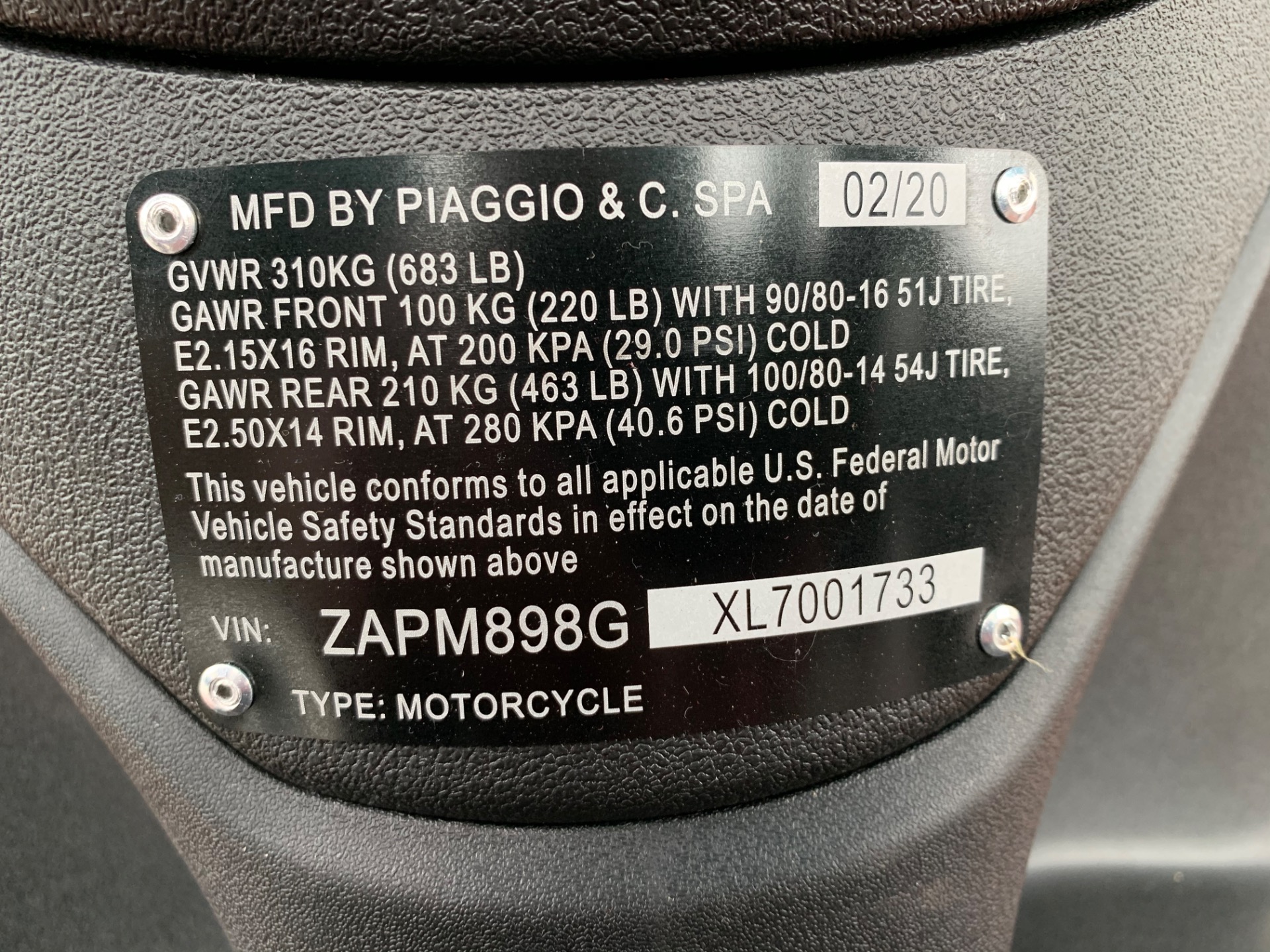 New-2020-PIAGGIO-Liberty-150-S