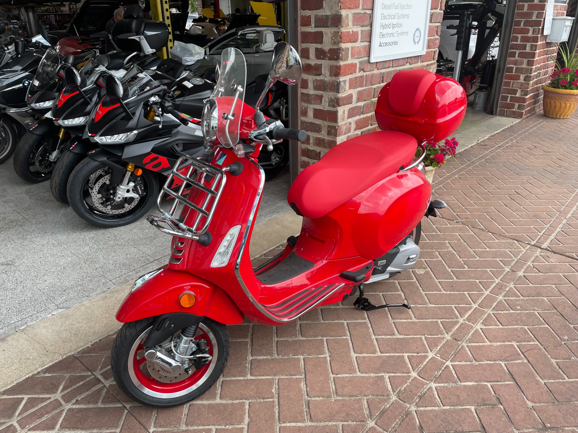 2021 VESPA PRIMAVERA 150 RED Stock 1258 for sale near Brookfield, WI