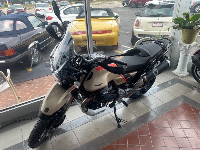 New 2021 Moto Guzzi V85 TT Travel Sabbia E5  | Brookfield, WI