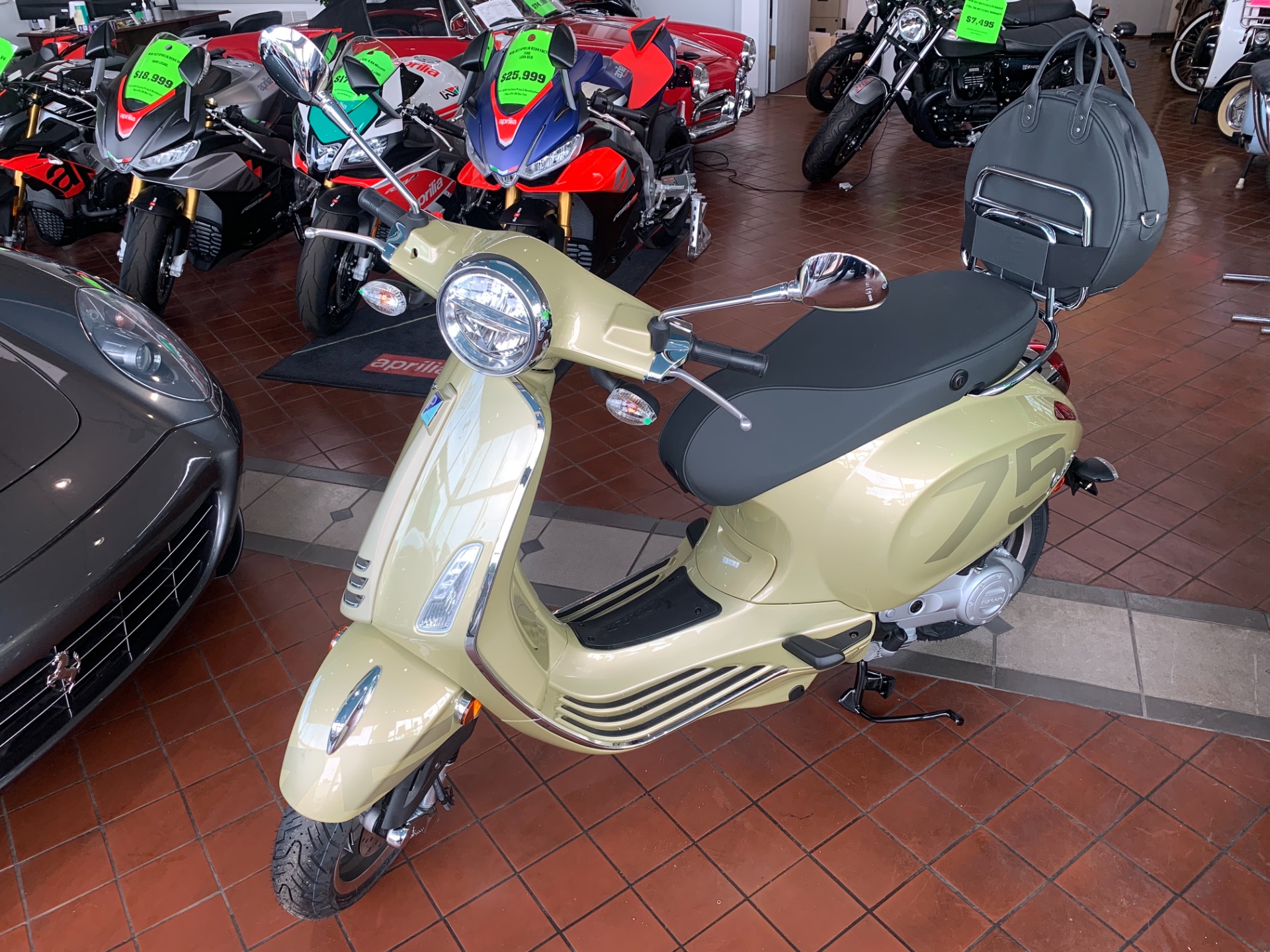 2021 VESPA PRIMAVERA 50cc 75TH ANNIVERSARY Stock # 1302 for sale near  Brookfield, WI | WI VESPA Dealer