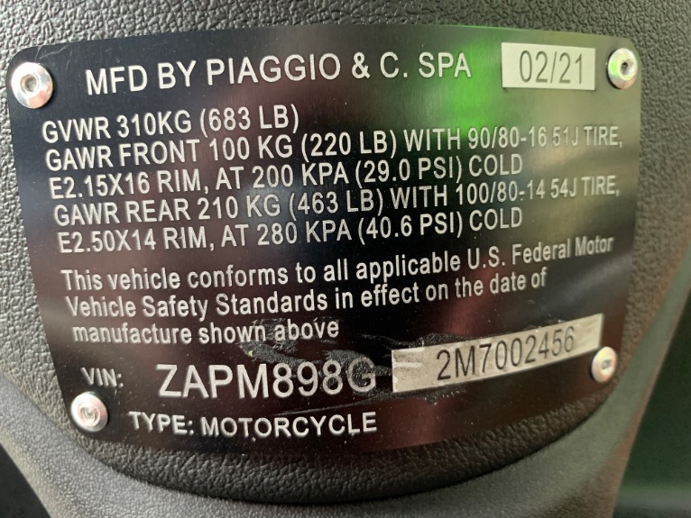 New-2021-PIAGGIO-Liberty-S-150