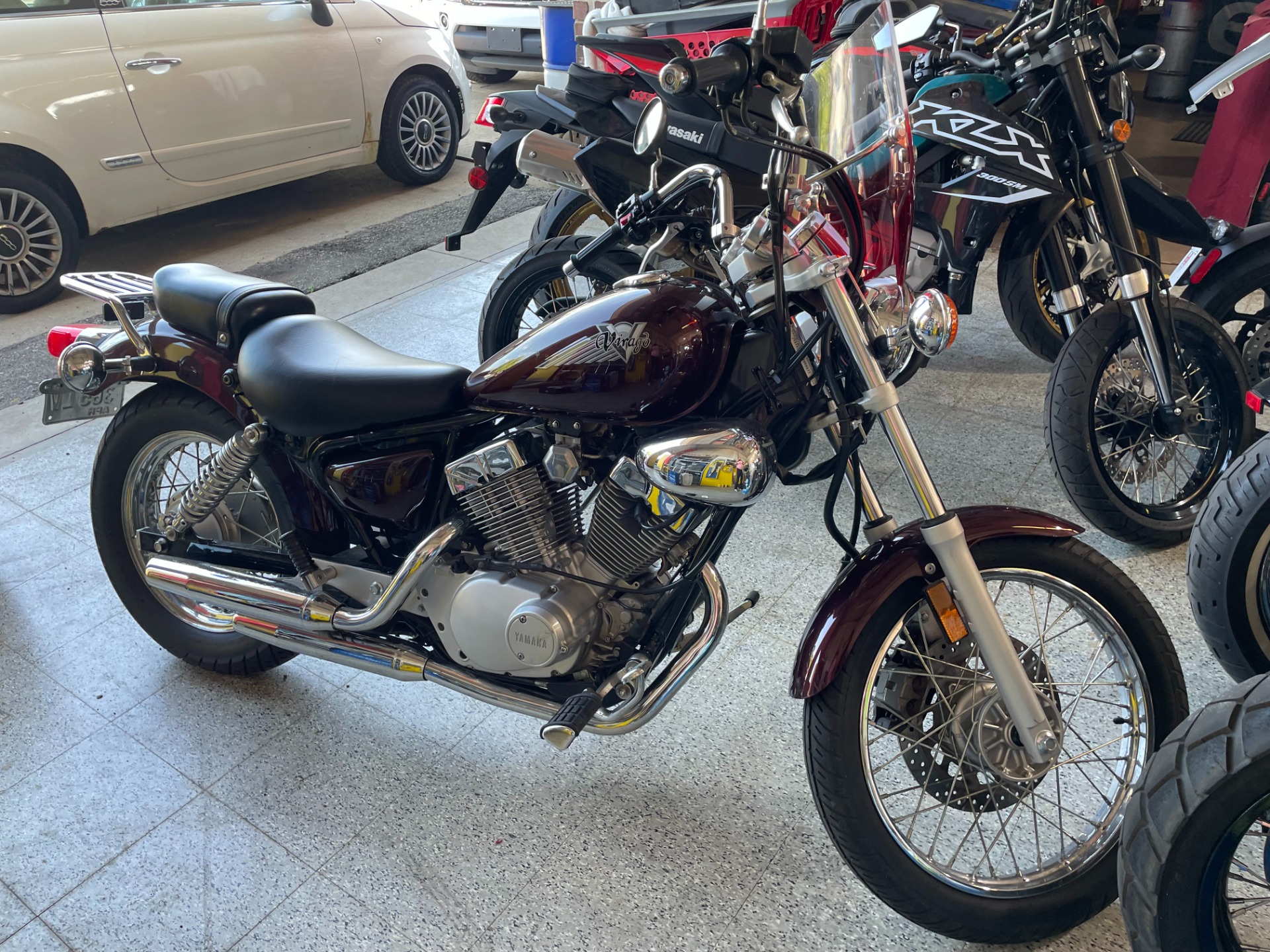 07 yamaha virago 250 hotsell