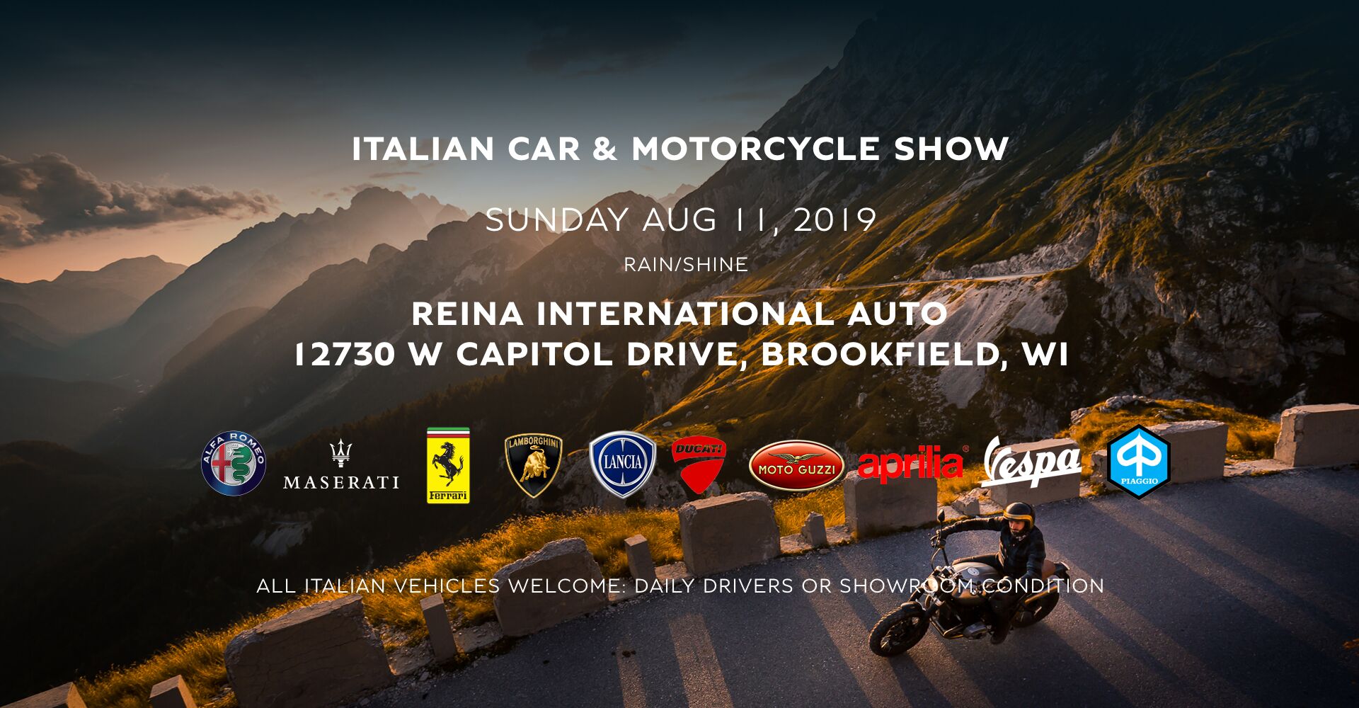 22nd Annual Italian Car and Motorcycle Show